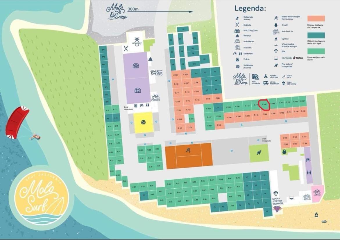 Przyczepa 2022 Molo Surf Villa Jastarnia Exterior photo